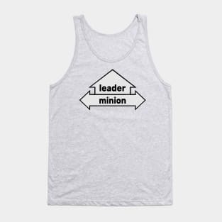 Arrows - Text Art - Leader & Minion Tank Top